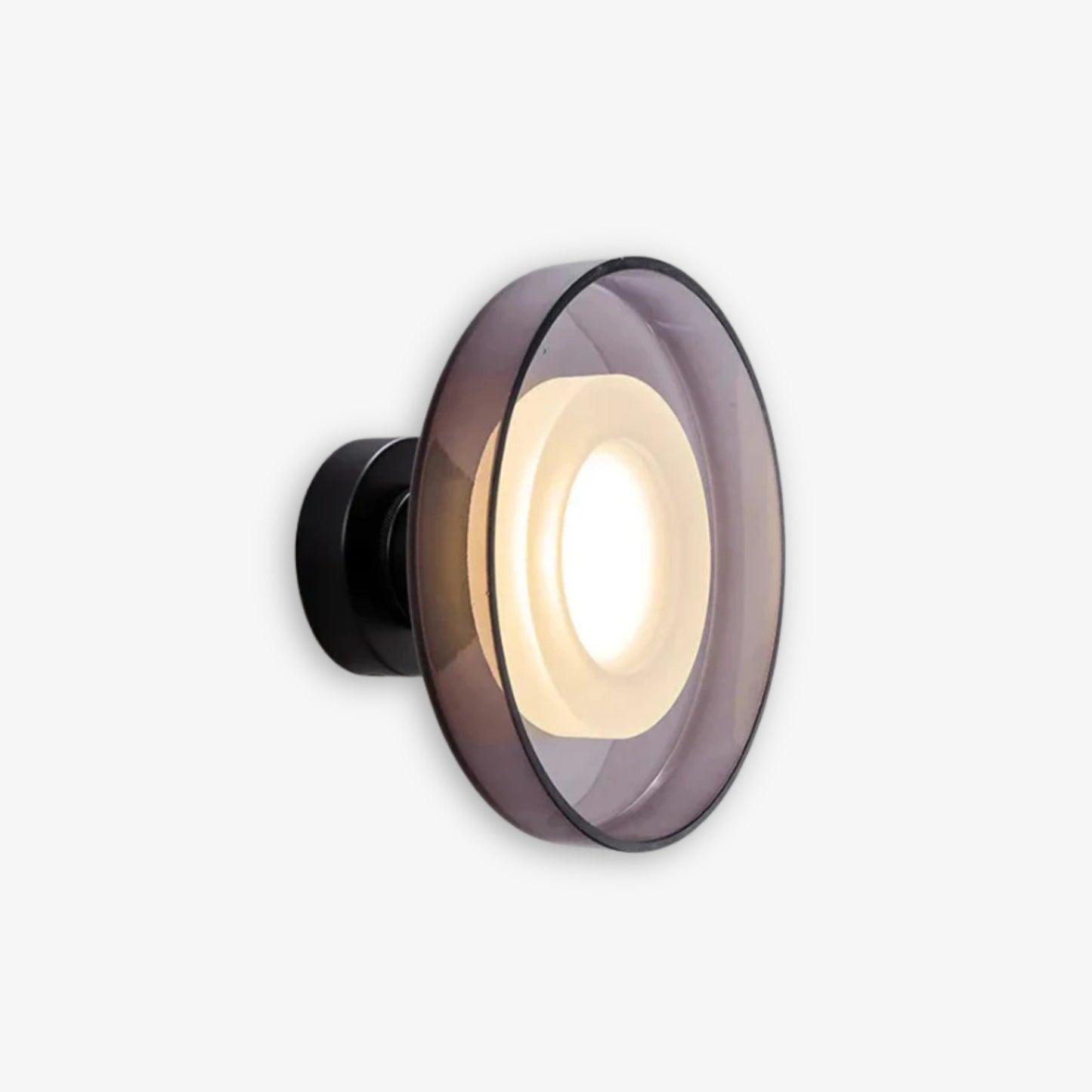 Dual Halo Orb LED Ceiling Light – Modern Ring Design with Central Globe Illumination