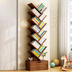 Modern Tiered Bookshelf