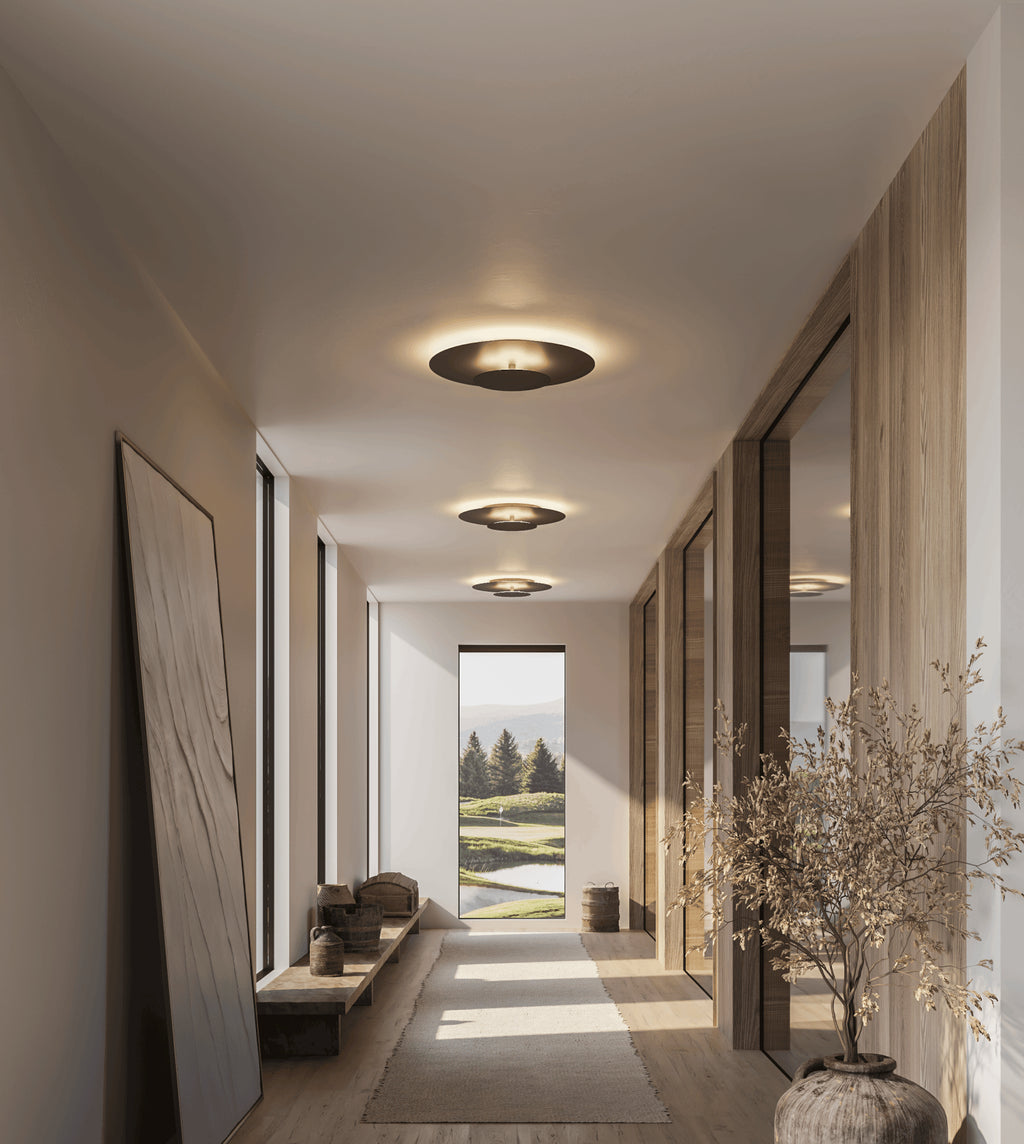 Tulio White LED Ceiling Light – Modern Design with Soft Indirect Illumination
