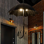 Industrial Umbrella 5-Light Chandelier