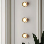 Minimalist Round LED Wall Lights – Modern Circular Sconces with Soft Glow