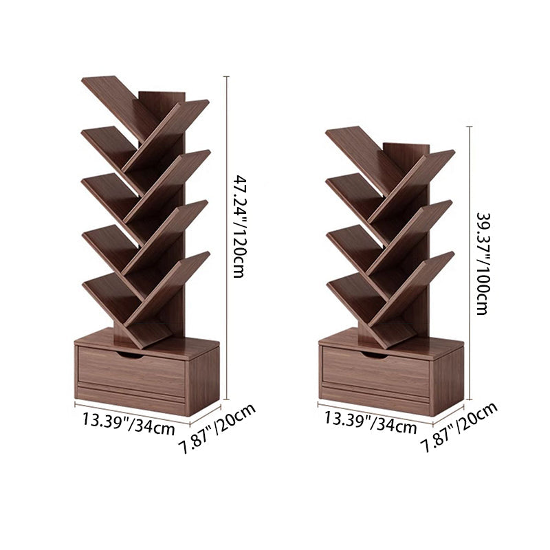 Modern Tiered Bookshelf