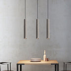 Cylindrical Cement Pendant Light