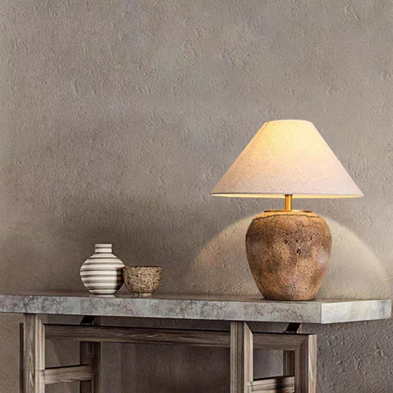 Ceramic Jar Table Lamp