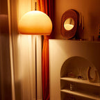 Retro Mushroom Glass Floor Lamp