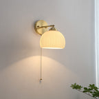 Nordic Striped Glass Wall Sconce