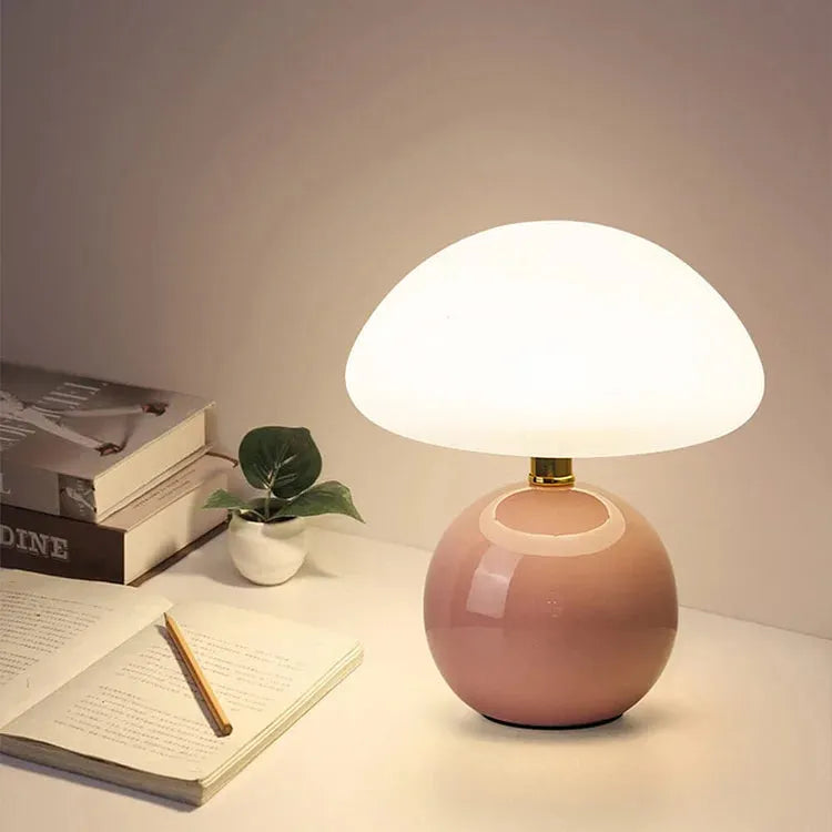 Retro Mushroom LED Table Lamp
