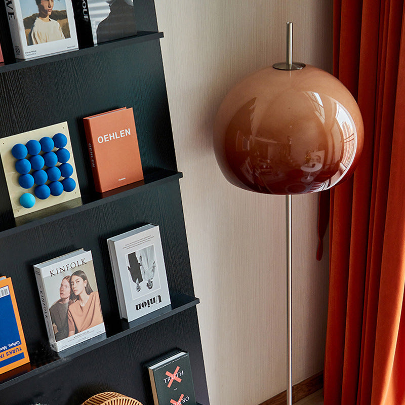 Retro Mushroom Glass Floor Lamp