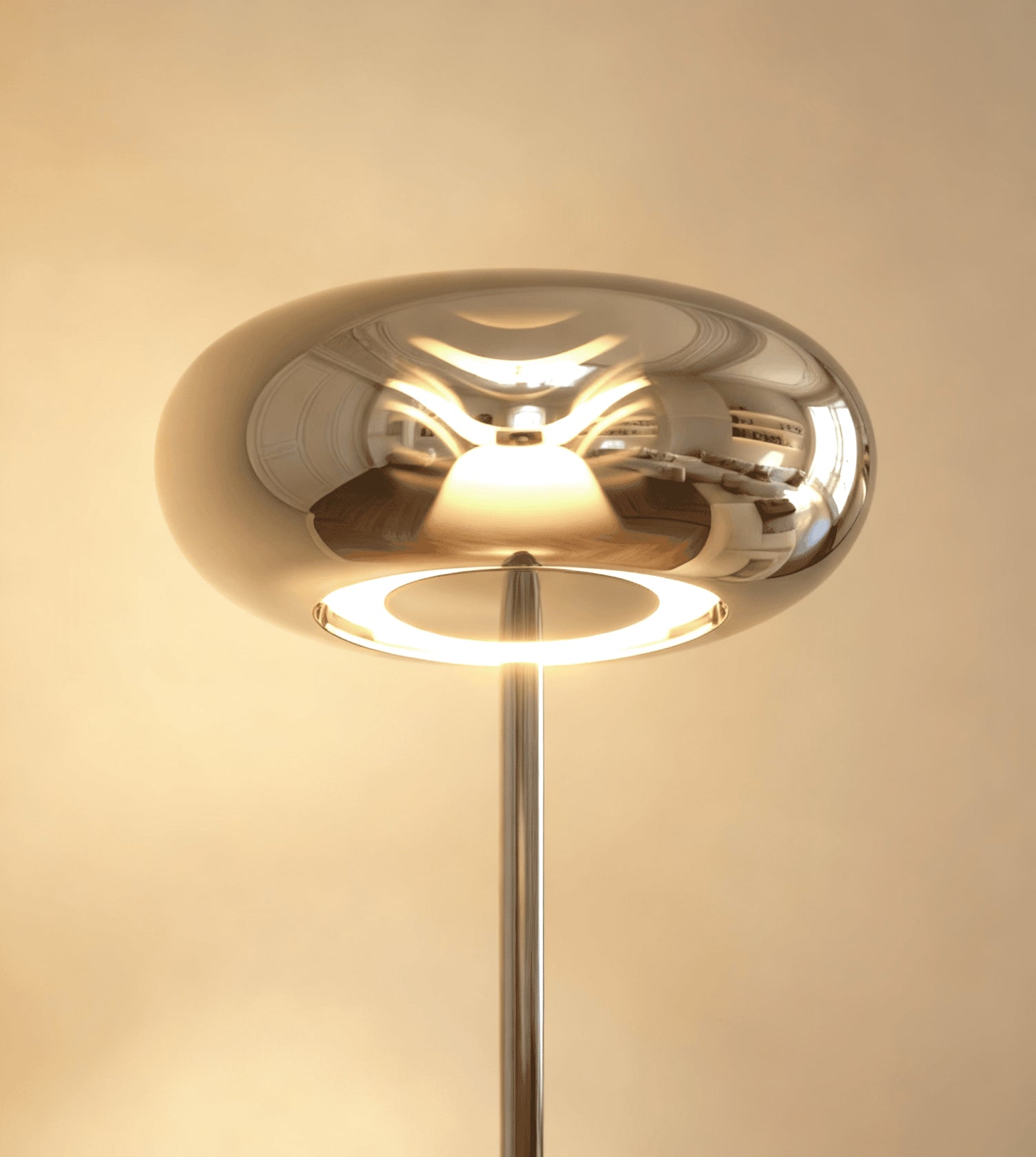 Lumira Dimmable LED Floor Lamp – Modern Metal Design with Adjustable Brightness
