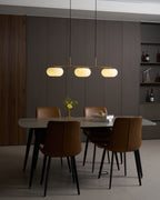 Sculptural Triple Pendant Light
