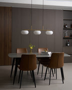 Sculptural Triple Pendant Light