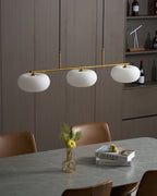 Sculptural Triple Pendant Light