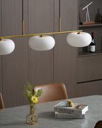 Sculptural Triple Pendant Light