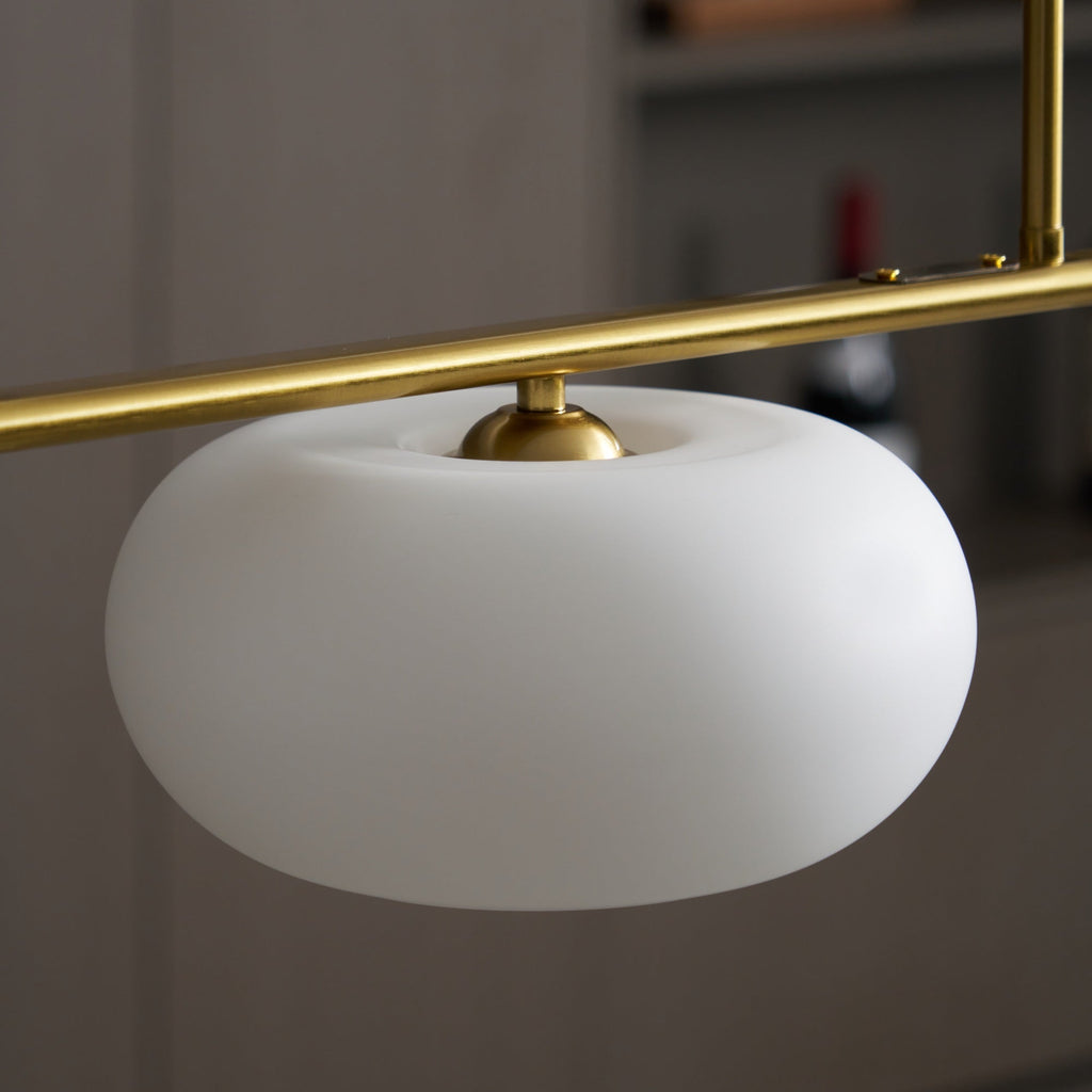 Sculptural Triple Pendant Light