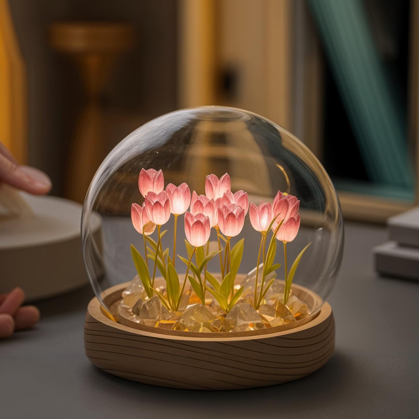 LumiTulip LED Dome Lamp