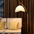 Retro Zen Bamboo Floor Lamp