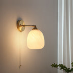 Nordic Striped Glass Wall Sconce