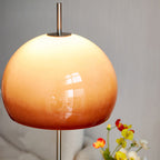 Retro Mushroom Glass Floor Lamp