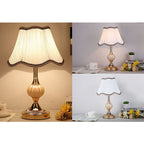 Nordic Floral Glass Table Lamp