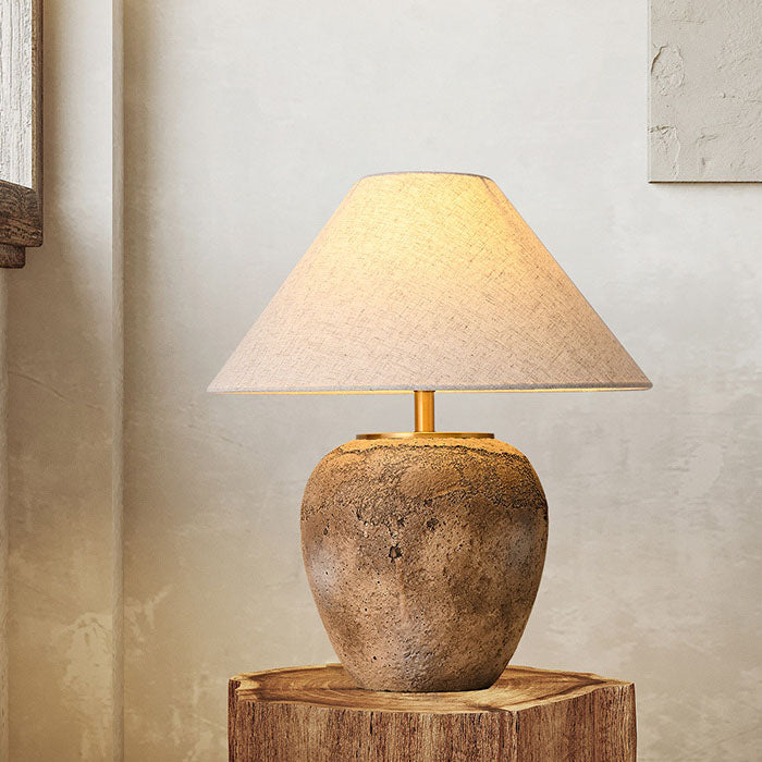 Ceramic Jar Table Lamp