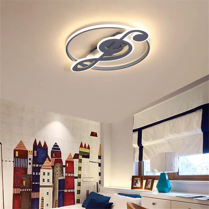 Music Notes LED Ceiling Light