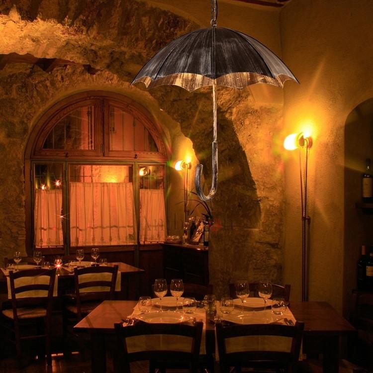 Industrial Umbrella 5-Light Chandelier