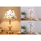 Nordic Floral Glass Table Lamp