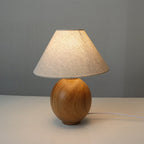 Japanese Wabi-Sabi Wood Table Lamp