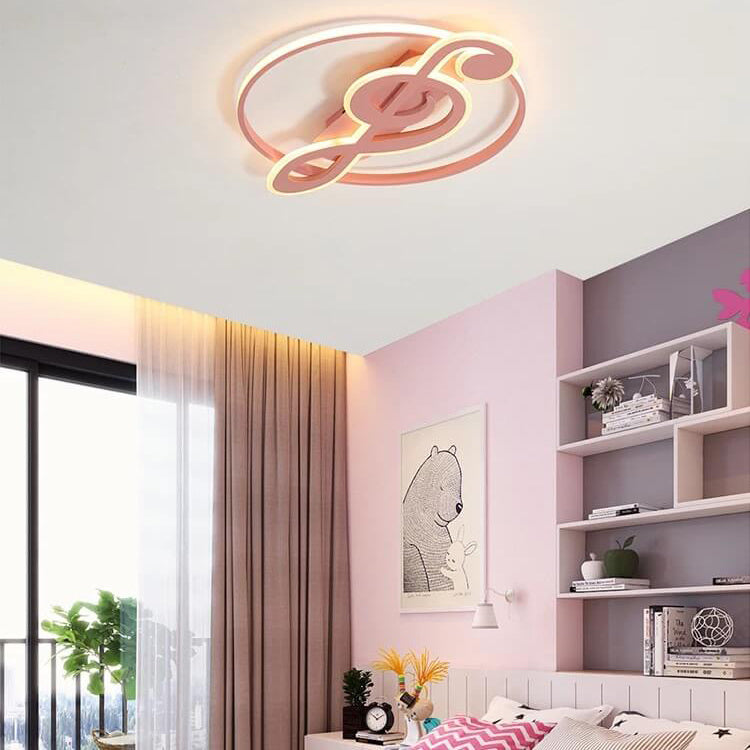 Music Notes LED Ceiling Light