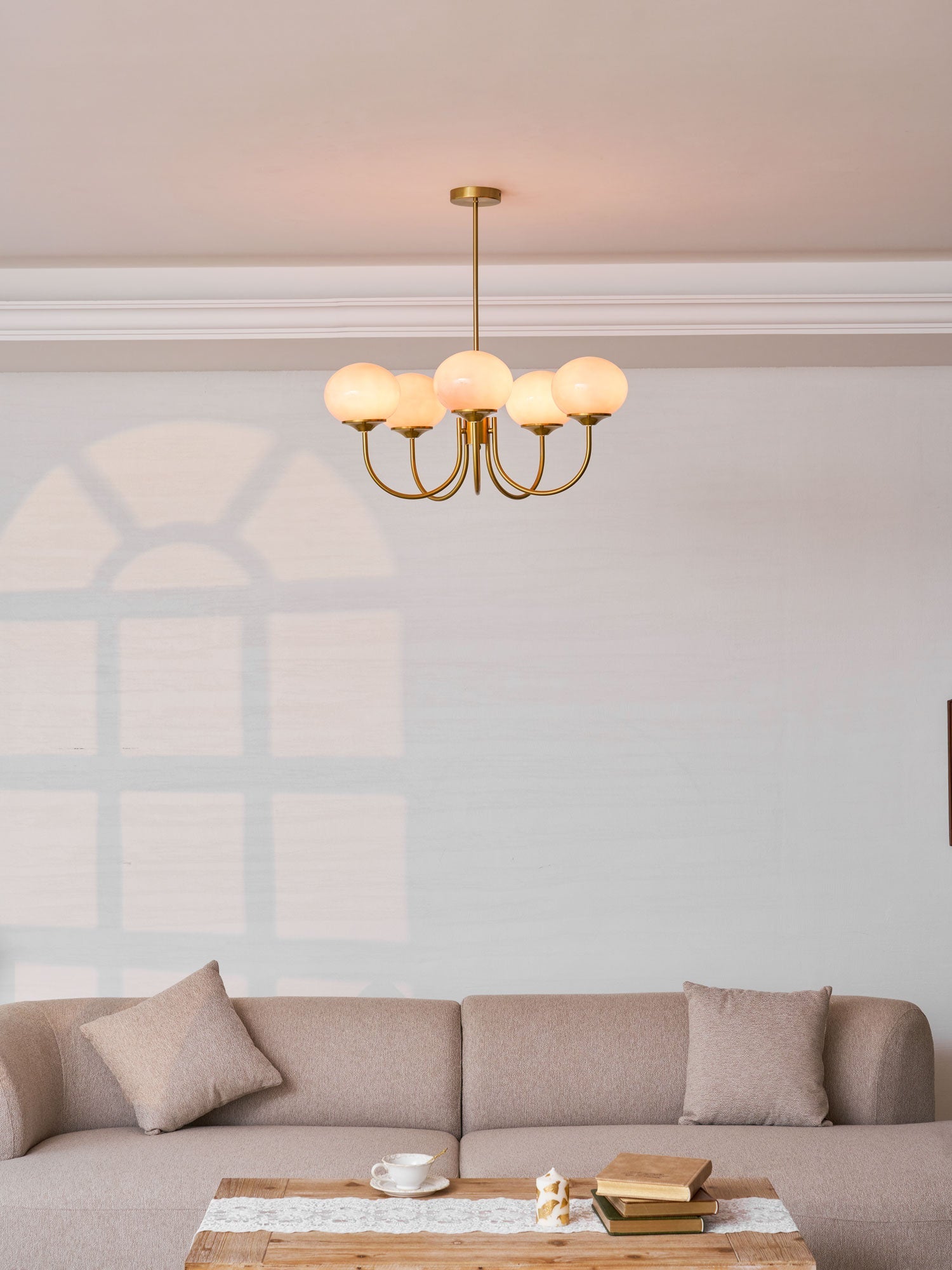 Marshmallow Chandelier