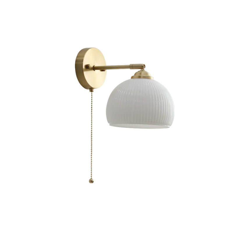 Nordic Striped Glass Wall Sconce