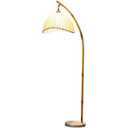 Retro Zen Bamboo Floor Lamp