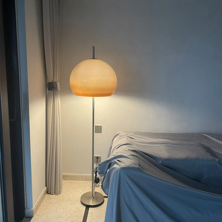 Retro Mushroom Glass Floor Lamp