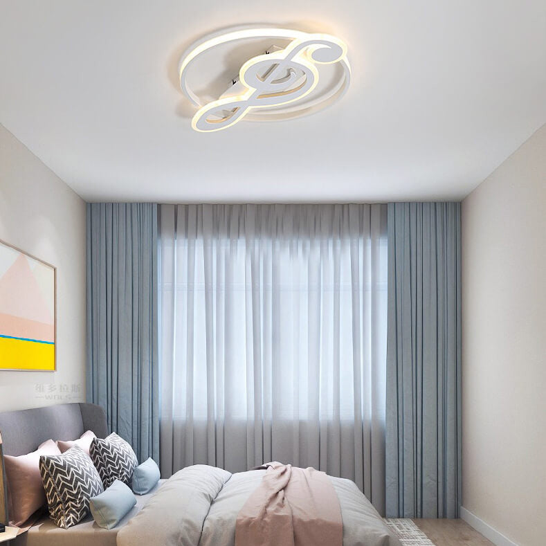 Music Notes LED Ceiling Light