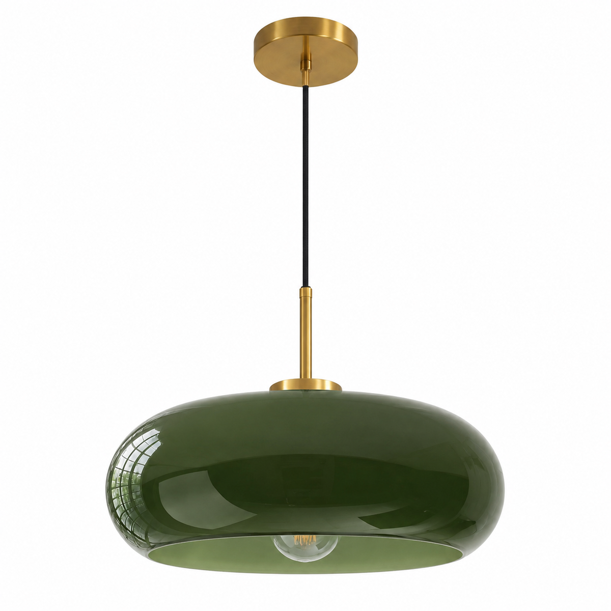 Geometric Glass Pendant Light