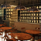 Industrial Umbrella 5-Light Chandelier