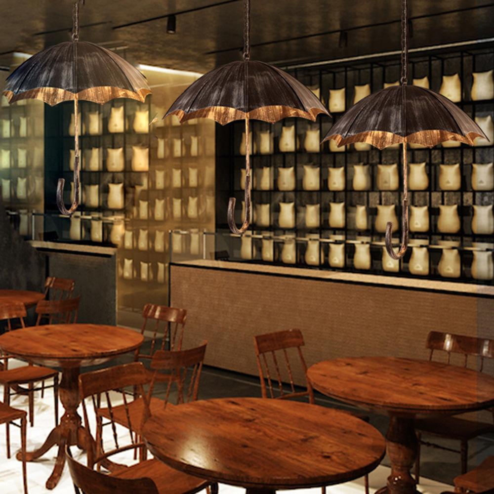 Industrial Umbrella 5-Light Chandelier