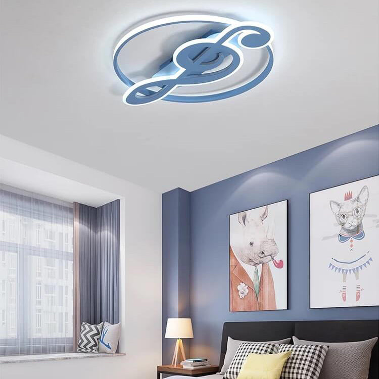 Music Notes LED Ceiling Light