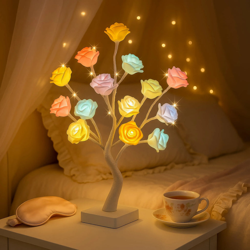 LED Blossom Tree Table Lamp