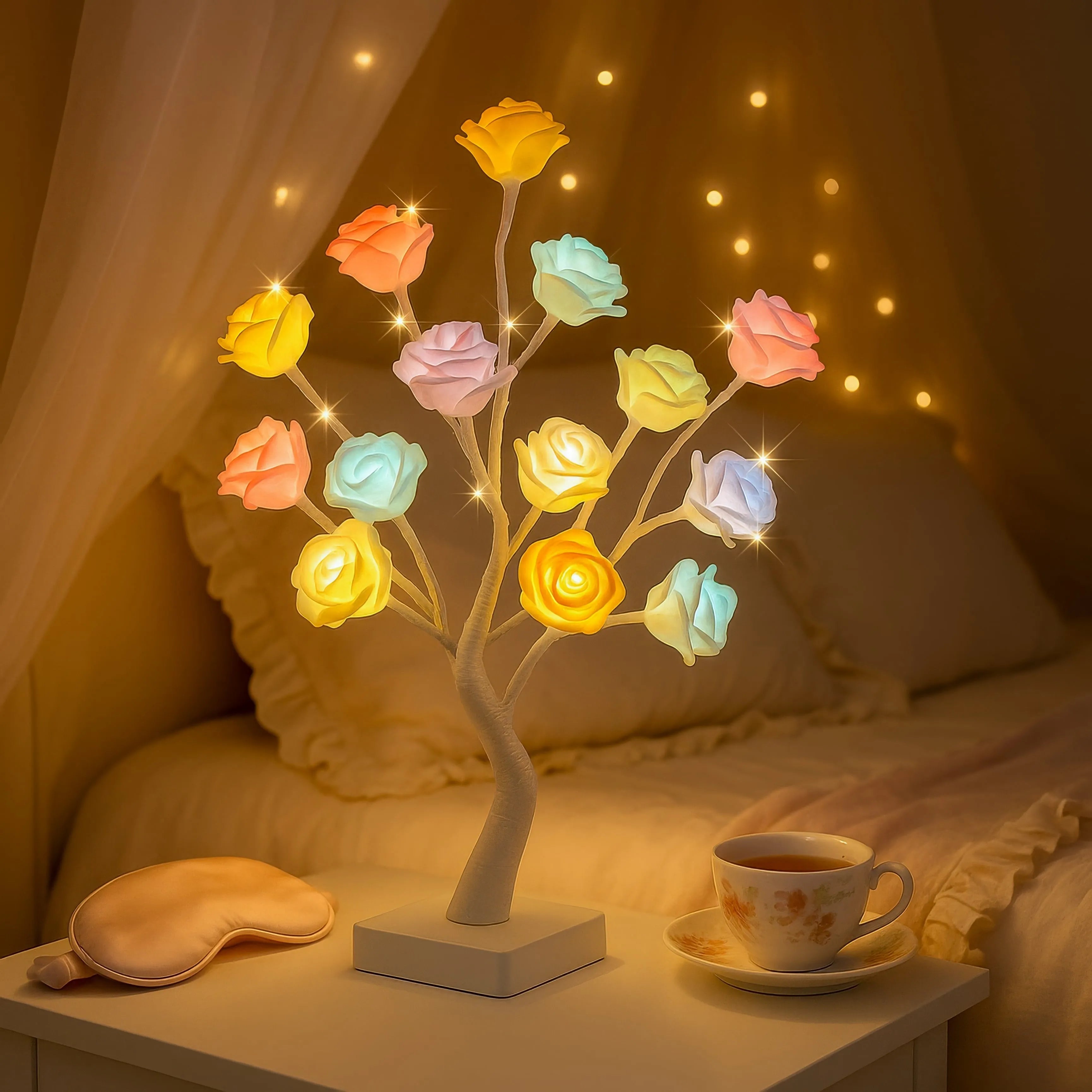 LED Blossom Tree Table Lamp