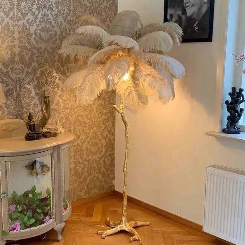 Omoore Feather LED Floor Lamp