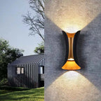 Ray Curved LED Outdoor Wall Light