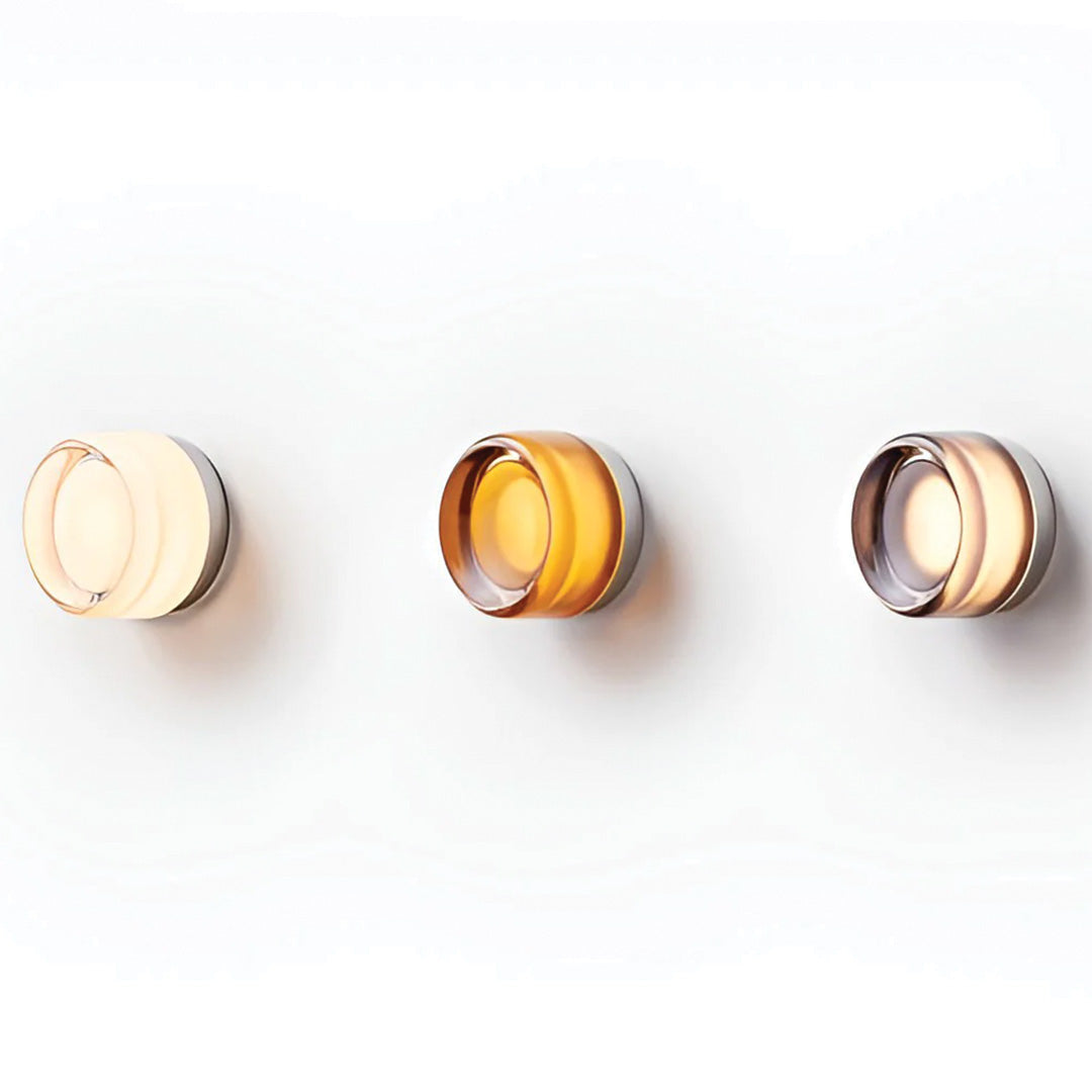 Minimalist Round LED Wall Lights – Modern Circular Sconces with Soft Glow