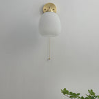 Nordic Striped Glass Wall Sconce