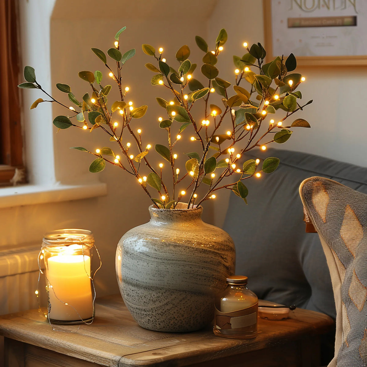 LED Fairy Light Branch
