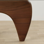 Noguchi Replica Glass Coffee Table