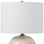 Earth-Toned Ceramic Accent Lamp