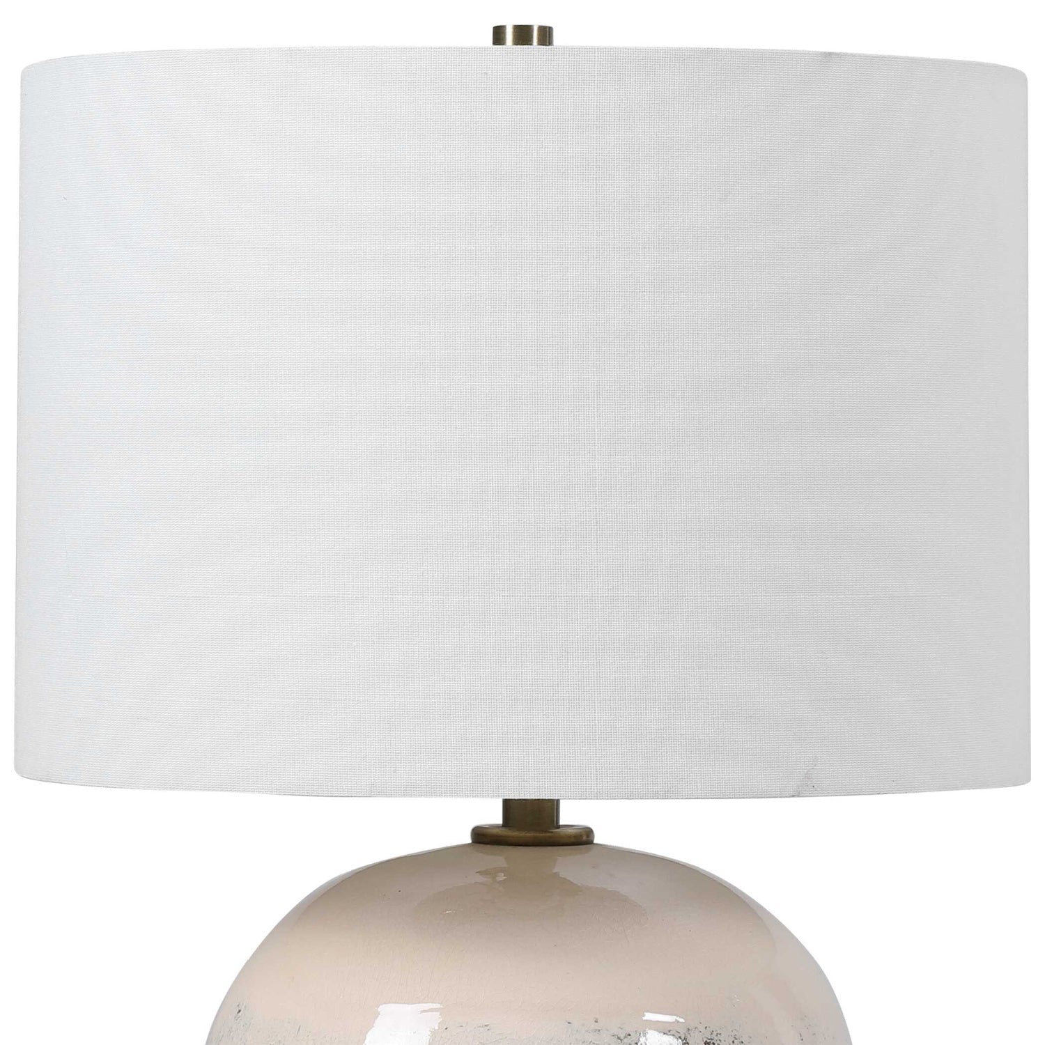 Earth-Toned Ceramic Accent Lamp