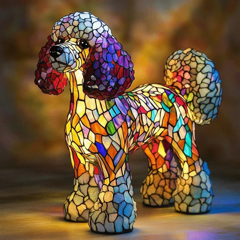 Handmade Dog Lamp