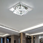 Crystal Flush Ceiling Light
